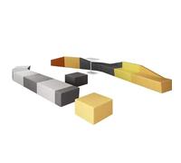 KIBONCY Canapé d'angle créatif for Bureau de Vente, réception et Salle de négociation ; canapé de détente for l'espace de Repos d'un hôpital de Chirurgie Plastique(E)