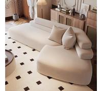 KIBONCY Canapé d'angle Diagonal, Hall d'hôtel de Forme irrégulière et canapé Club, Zone de Repos du Bureau, réception(B,3.4M)