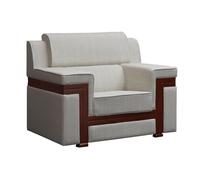 KIBONCY Canapé de conférence de réception, canapé de Bureau avec accoudoirs, Coussin épais et Tissu Confortable, for Salon, Chambre à Coucher, Salle de négociation de Style Chinois(113 * 90 * 93cm)