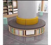 KIBONCY Canapé de Jeu modulable, Ensemble canapés d'angle modulables en Cuir, rangements for Livres, for établissement Formation, librairie, Espace détente, réception, Salle Lecture(1)