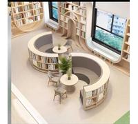 KIBONCY Canapé de Jeu modulable, Ensemble canapés d'angle modulables en Cuir, rangements for Livres, for établissement Formation, librairie, Espace détente, réception, Salle Lecture(7)