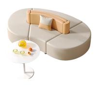 KIBONCY Canapé en Tissu Minimaliste Moderne, Combinaison de sièges de Loisirs créatifs for Zone d'attente de Bureau, négociation Commerciale(1)