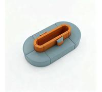 KIBONCY Canapé-lit en Cuir, Ottoman, modulaire, Confortable, rembourré, siège Souple, collaboratif, for Le Bureau, la Maison, Le Salon et Les salles de Classe(Q)
