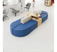 KIBONCY Canapé-lit en Cuir, Ottoman, modulaire, Confortable, rembourré, siège Souple, collaboratif, for Le Bureau, la Maison, Le Salon et Les salles de A)