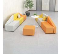 KIBONCY Canapé modulaire combiné for Salle d'attente, réception et Salle de négociation dans Un hôpital de Chirurgie Plastique ou Un Bureau de Vente(B)