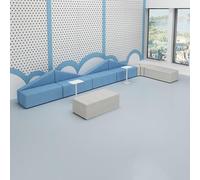 KIBONCY Canapé modulaire Moderne for Bureau de Vente, réception et Salle de négociation, à Usage Professionnel et de Loisirs, Salle d'attente d'hôpital de Chirurgie Plastique(E)