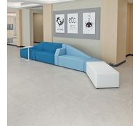 KIBONCY Canapé modulaire Moderne for Bureau de Vente, réception et Salle de négociation, à Usage Professionnel et de Loisirs, Salle d'attente d'hôpital de Chirurgie Plastique(C)