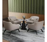 KIBONCY Canapé Simple De Style Chinois Moderne avec Table D'appoint for Petit Espace, Salon, Balcon, Hôtel Et Salon De Maison D'hôtes(E)