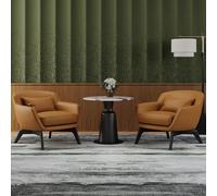 KIBONCY Canapé Simple De Style Chinois Moderne avec Table D'appoint for Petit Espace, Salon, Balcon, Hôtel Et Salon De Maison D'hôtes(A)