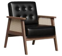 KIBONCY Canapés de Cabine de Bar, Ensembles de Tables et de chaises en Bois Massif for cafés et magasins de thé au Lait, chaises de réception commerciales for Restaurants(F)
