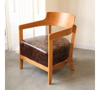 KIBONCY Canapés de négociation décontractés de Style Nordique rétro, Ensembles de Tables et de chaises en Bois Massif et fauteuils de canapé for Restaurants et cafés Occidentaux(A3)