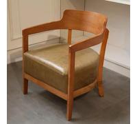 KIBONCY Canapés de négociation décontractés de Style Nordique rétro, Ensembles de Tables et de chaises en Bois Massif et fauteuils de canapé for Restaurants et cafés Occidentaux(A2)