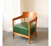 KIBONCY Canapés de négociation décontractés de Style Nordique rétro, Ensembles de Tables et de chaises en Bois Massif et fauteuils de canapé for Restaurants et cafés Occidentaux(A1)