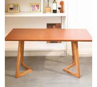 KIBONCY Canapés de négociation décontractés de Style Nordique rétro, Ensembles de Tables et de chaises en Bois Massif et fauteuils de canapé for Restaurants et cafés Occidentaux(A6)