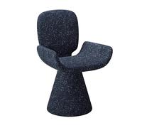 KIBONCY Chaise de Coiffeuse pivotante à 360°, Chaise d'appoint Style Milieu du siècle avec accoudoirs, Maquillage Confortable for Salon et Bureau Domicile(C)