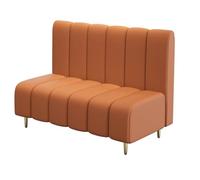 KIBONCY Chat Scratching Couch, Canapé Moderne du Milieu du Siècle avec Mousse À Mémoire, Canapé Confortable 2 Places pour Petits Espaces, Salon, Bureau 1.2M