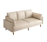 KIBONCY Convertible Futon Sofa Bed, Modern Couch with 2 Pillows, Mid Century Love Seat Couches for Living Room, Bedroom Office Small Space(B,162cm)