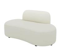 KIBONCY Couchés De Cartouche Moderne pour Le Salon, Petite Causeuse À Confort Napapi, Sièges Profonds Supplémentaires, Cadre en Bois Massif, Canapé De Siège d'amour pour Petits Espaces 1