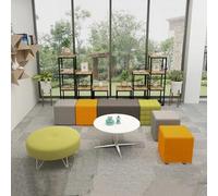KIBONCY Creative Modular Soft - Pack Canapé Combo for Les salles de réception des banques, Les espaces de Vente, Les Salons d'entreprise et Les Halls de Bureau(A)
