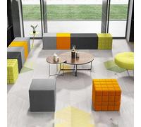KIBONCY Creative Modular Soft - Pack Canapé Combo for Les salles de réception des banques, Les espaces de Vente, Les Salons d'entreprise et Les Halls de Bureau(B)
