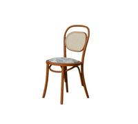 KIBONCY Dining Chair Mid-Century Kitchen Room,Patio Set, Garden Wooden No Assembly Required(2)