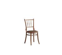 KIBONCY Dining Room Chairs with Backrest Living Solid Wood Nordic Rattan Weave for Hotel Cafe(6)