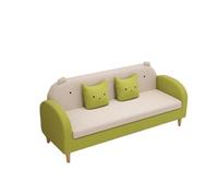 KIBONCY Easy-Assembly Velvet Loveseat, 2-Seater Compact Sofa with Removable Cushion Heavy-Duty Couch with 660LBS Weight Capacity for Living Room(B,175cm)