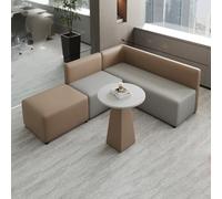 KIBONCY Ensemble De Canapés Créatifs for Centre Formation, Salon Moderne, Bureau Réception, Zone D'attente, Espace Détente, Canapé Doux Qualité Contractuelle, Meubles Forme Étrange(D)