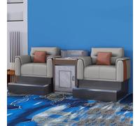 KIBONCY Ensemble de canapés de Billard de Luxe Spring : sièges de spectateur Haut de Gamme for salles de Billard et salles de Jeux(A)