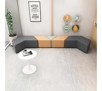 KIBONCY Ensemble de canapés de Loisirs triangulaires de Forme inhabituelle for Les salles de réunion, Les couloirs, Les Zones de négociation et Les Services de Vente immobilière(E)