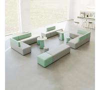 KIBONCY Ensemble de canapés modulaires Modernes, Aire de Repos for Salle de Banc de canapé dans Les Jardins d'enfants, Les centres d'éducation préscolaire et Les établissements de Formation(I)