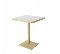 KIBONCY Ensemble de chaises de Table de Stand de Restaurant personnalisé, Meubles commerciaux for Magasin de thé au Lait, Burger Bar café Hot Pot Restaurant(Classic Square Table)