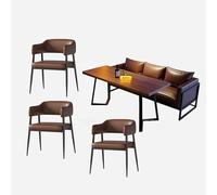 KIBONCY Ensemble De Sièges De Cabine De Restaurant Commercial - Dessus De Table en Bois Massif, Revêtement en Cuir Nappa, Éponge Haute Résilience, Café, Bar, Bistro, Salon, KTV(23)