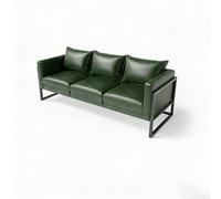 KIBONCY Ensemble De Sièges De Cabine De Restaurant Commercial - Dessus De Table en Bois Massif, Revêtement en Cuir Nappa, Éponge Haute Résilience, Café, Bar, Bistro, Salon, KTV(13)