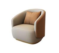 KIBONCY Ensemble de Table de canapé sectionnel incurvé Moderne, canapés sectionnels rembourrés en Cuir for Le Salon, Comprend Une Table Basse(C)