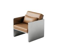 KIBONCY Ensemble de Table et de chaises, canapé Rond Simple et Double en Cuir PU avec Table Basse sur Pied for Salle de Billard, café, Salle de Jeux et Zone d'attente de réception(J)
