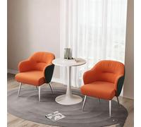 KIBONCY Ensemble Table Et Chaises De Balcon, Ensemble De Table De Lecture Et De Table Basse De Luxe Léger Et Haut De Gamme De Trois Pièces, Ensemble De Négociation À Domicile Et De Boire du Thé(A1)