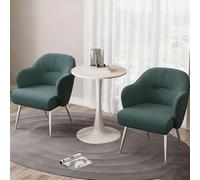 KIBONCY Ensemble Table Et Chaises De Balcon, Ensemble De Table De Lecture Et De Table Basse De Luxe Léger Et Haut De Gamme De Trois Pièces, Ensemble De Négociation À Domicile Et De Boire du Thé(A4)