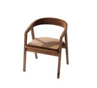 KIBONCY Ensemble Table et chaises rétro en Bois Massif et rotin Style Wabi-Sabi, idéal for Un Restaurant Commercial de Style Western, Un café ou Un Bar. Table et chaises de négociation.(L)