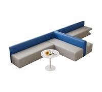 KIBONCY Ensembles de canapés de Loisirs et personnalisés, for Les Zones d'attente, Les Zones de Repos, Les Bureaux de Vente et Les Zones de négociation des établissements de Formation(K)