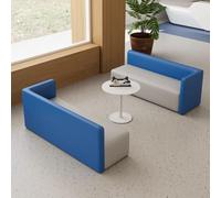 KIBONCY Ensembles de canapés de Loisirs et personnalisés, for Les Zones d'attente, Les Zones de Repos, Les Bureaux de Vente et Les Zones de négociation des établissements de Formation(B)