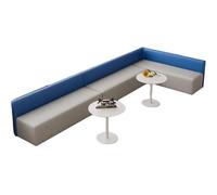 KIBONCY Ensembles de canapés de Loisirs et personnalisés, for Les Zones d'attente, Les Zones de Repos, Les Bureaux de Vente et Les Zones de négociation des établissements de Formation(H)