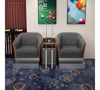 KIBONCY Fauteuil de Billard, canapé Club avec Table d'appoint intégrée, Ensemble canapés Haut Gamme, for Accessoires Boissons, en Cuir Assise Profonde(3)