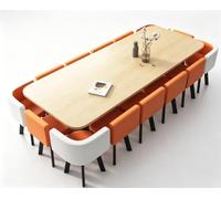 KIBONCY Grand Ensemble De Table D'activités for Enfants Effet Marbre avec Chaises Ergonomiques en Tissu, Jeu D'artisanat d'apprentissage Multi-Places(S)