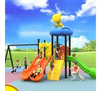 KIBONCY Grands toboggans extérieurs for Enfants, équipement de Terrain de Jeu for la Maternelle, Petits toboggans extérieurs for Parcs et communautés résidentielles(A14)