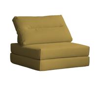 KIBONCY Lit de Chaise Pliante, canapé de Sol, pour Adultes, pour Salon, canapé-lit Convertible, pour Petits espaces B