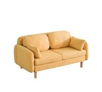 KIBONCY Loveseat Sofa Couch Modern Loveseats 2 Seat Chenille, with Wide Armerest, Cloud for Living Room, Bedroom and Office(B,126cm)