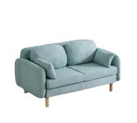KIBONCY Loveseat Sofa Couch Modern Loveseats 2 Seat Chenille, with Wide Armerest, Cloud for Living Room, Bedroom and Office(K,146cm)