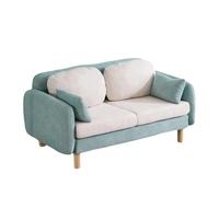KIBONCY Loveseat Sofa Couch Modern Loveseats 2 Seat Chenille, with Wide Armerest, Cloud for Living Room, Bedroom and Office(L,146cm)