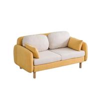 KIBONCY Loveseat Sofa Couch Modern Loveseats 2 Seat Chenille, with Wide Armerest, Cloud for Living Room, Bedroom and Office(C,76cm)
